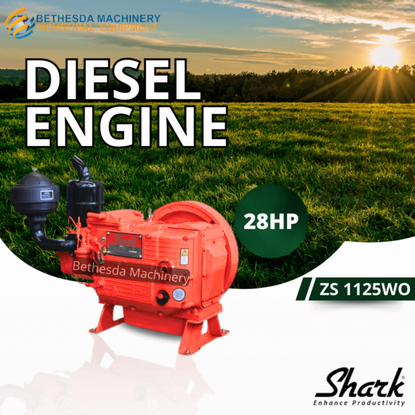 Mesin Diesel 28 Hp Shark ZS 1125 WO