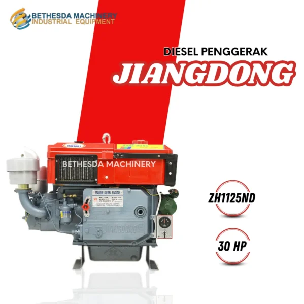 Mesin Diesel 30 PK Jiangdong Radiator Stater ZH 1125 ND