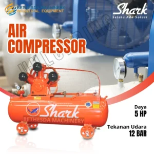 Kompresor 5 HP Shark 12 BAR Medium Pressure MWPM 8005