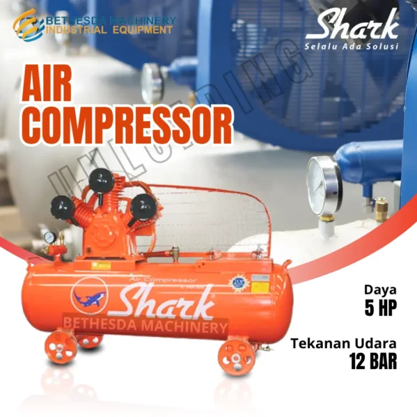 Kompresor 5 HP Shark 12 BAR Medium Pressure MWPM 8005