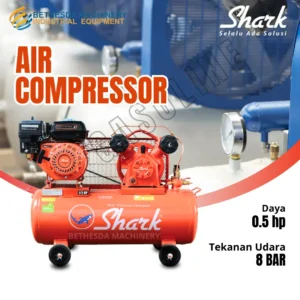 Kompresor Shark 0.5 HP Bensin 8 BAR