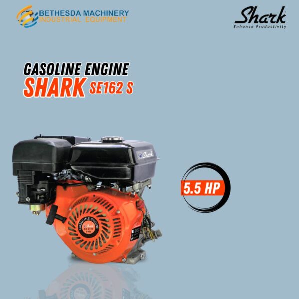 Mesin Bensin 5.5 HP Shark Gasoline Engine SE 162 S