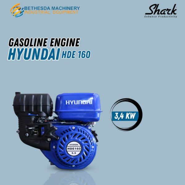 Hyundai Engine 5.5 HP Penggerak Bensin HDE 160