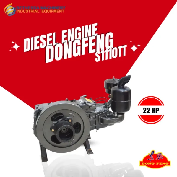 Mesin Diesel 22 HP Tanpa Tangki S 1110
