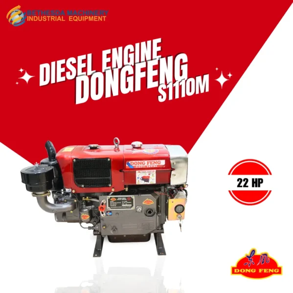 Mesin Diesel 22 HP S 1110 M Stater