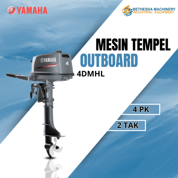 Mesin Outboard Yamaha 4PK 2 Tak - 4 DMHL