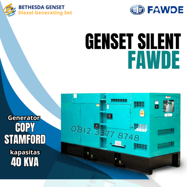 Genset Fawde 40 Kva Silent Type