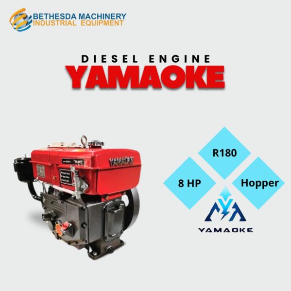 Mesin Penggerak 8 HP Diesel Yamaoke R 180