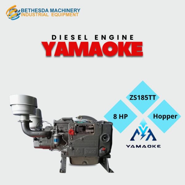 Mesin Diesel 9 HP Yamaoke 9 PK ZS 185 TT